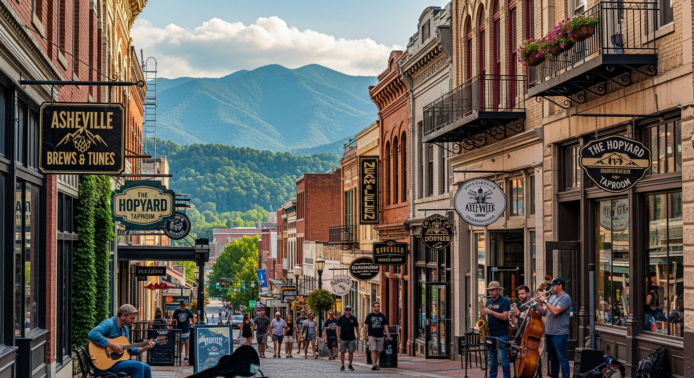Local businesses in Asheville, NC listed on thelocalvending.com